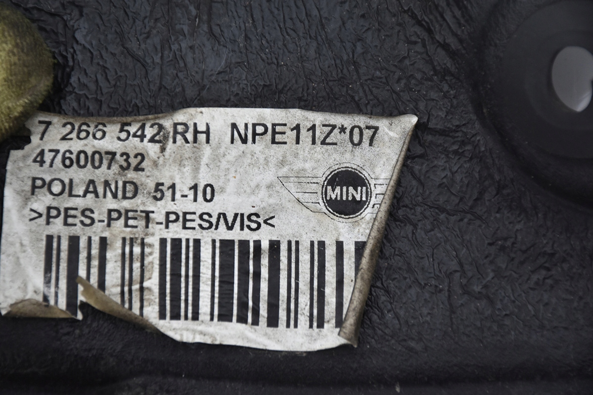 kryt obal MOTORU pravá MINI ONE R56 7266542