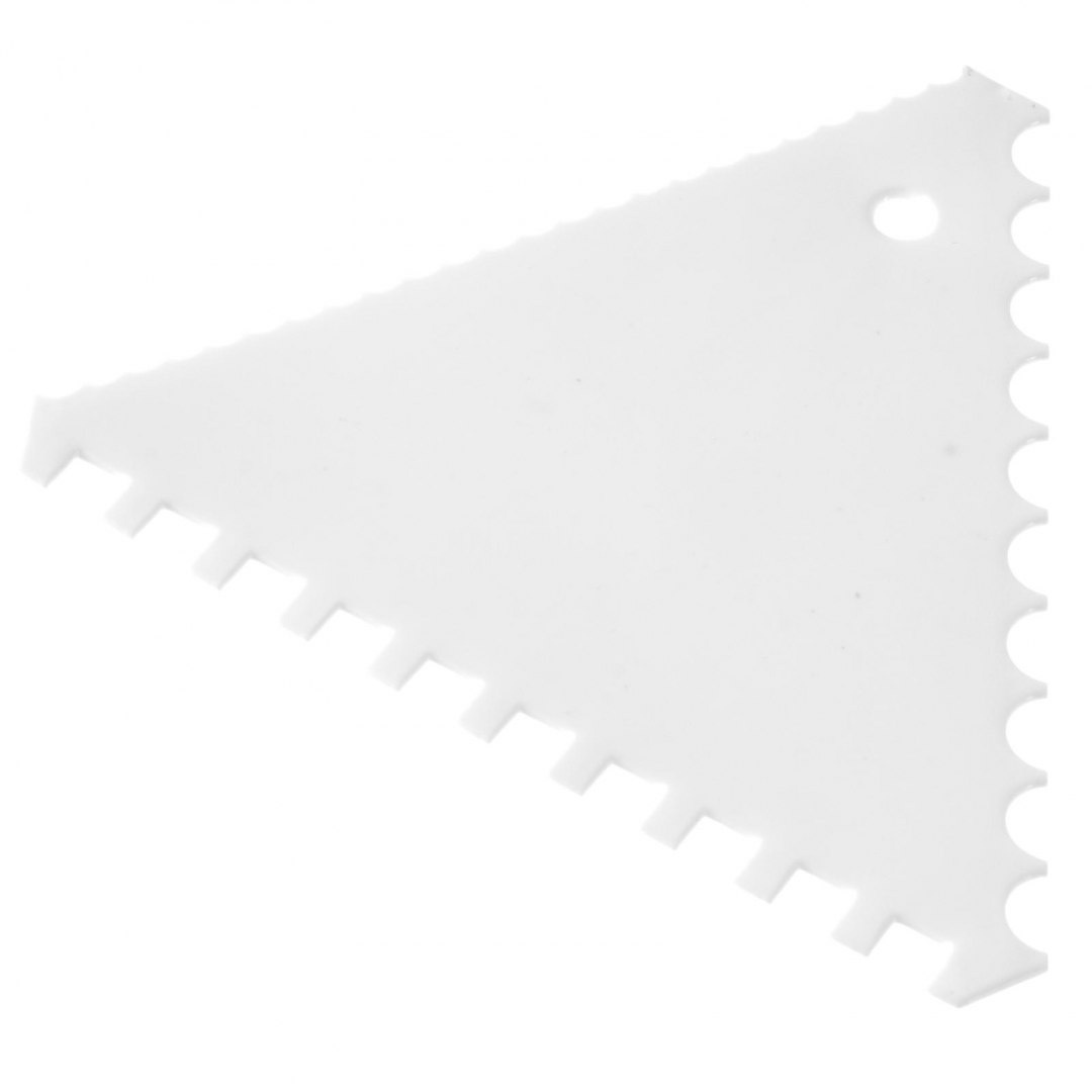 

Skrobka cukiernicza trójkątna Grzebień Hendi