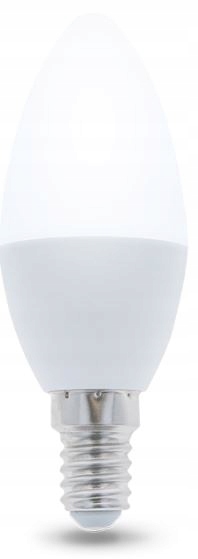 

Żarówka Led świeczka mały gwint E14 6W ciepła