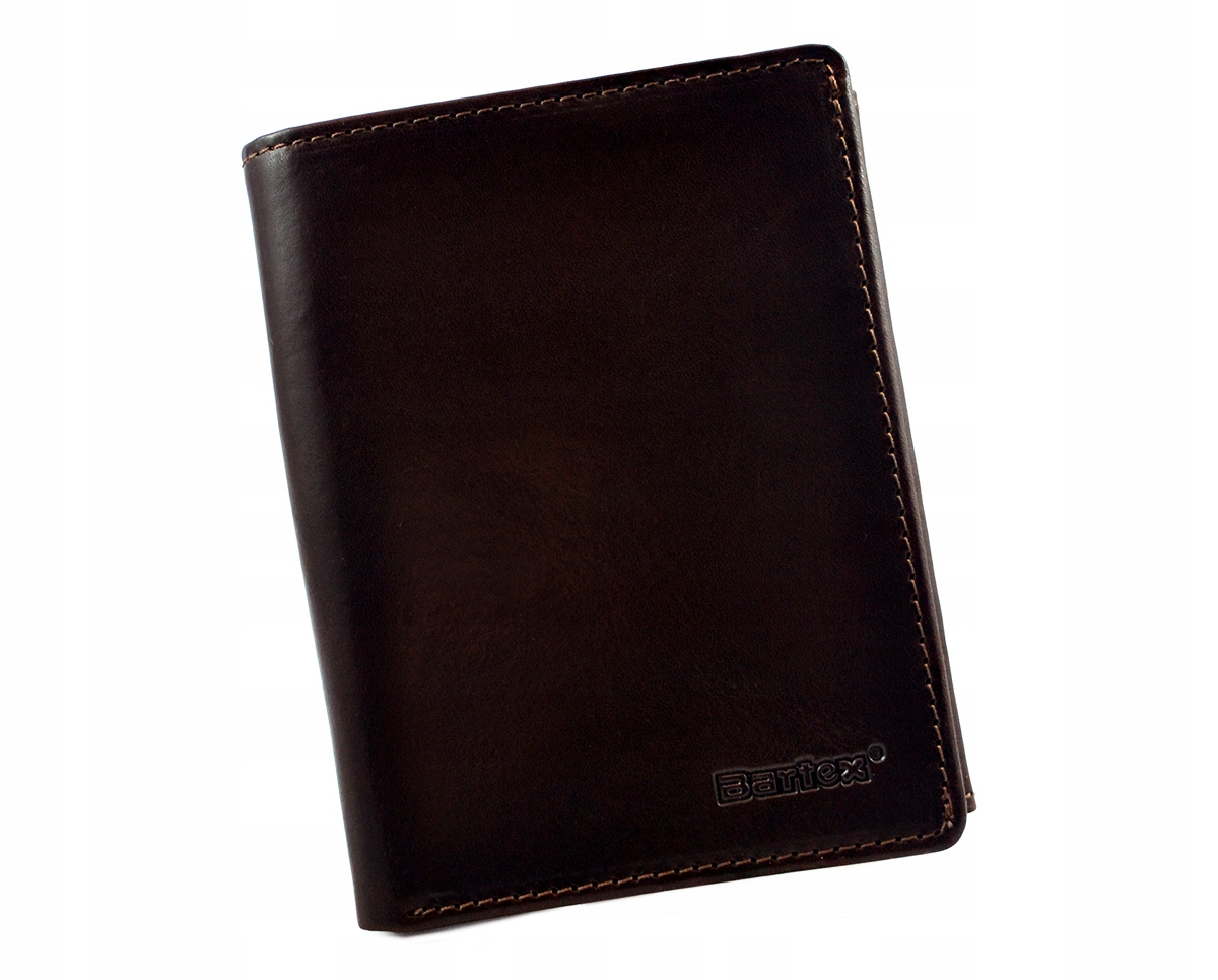 Bartex 1012M-ID pánská kožená peněženka *hnědá