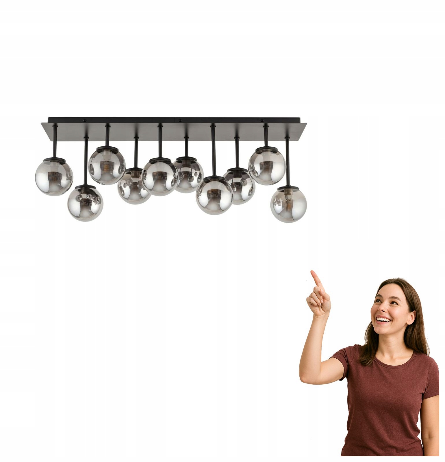 Stropná lampa Tulia 10 33492 Sigma Lighting