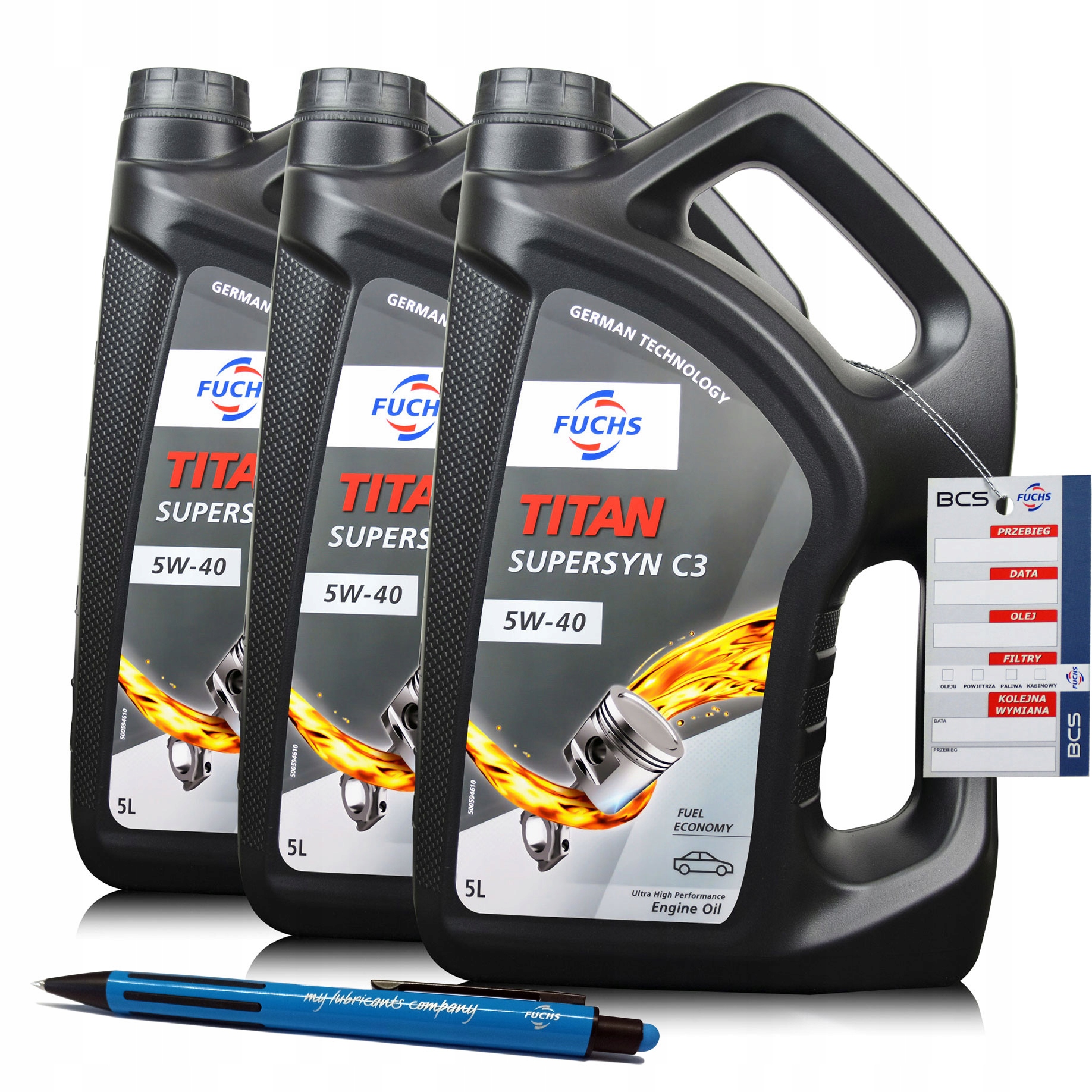 

Olej Fuchs Titan Supersyn C3 5W40 15L Dystrybutor