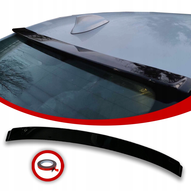 Lotka – spoiler na zadní sklo stříšky Bmw F30 černý lesk