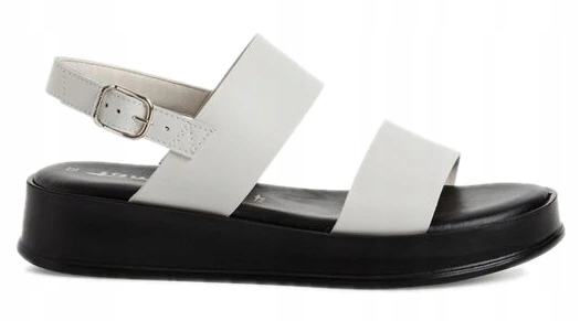 Bílé Dámské Sandály Na Platformě, Stylové, Módní, Pohodlné, Marco Tozzi 37