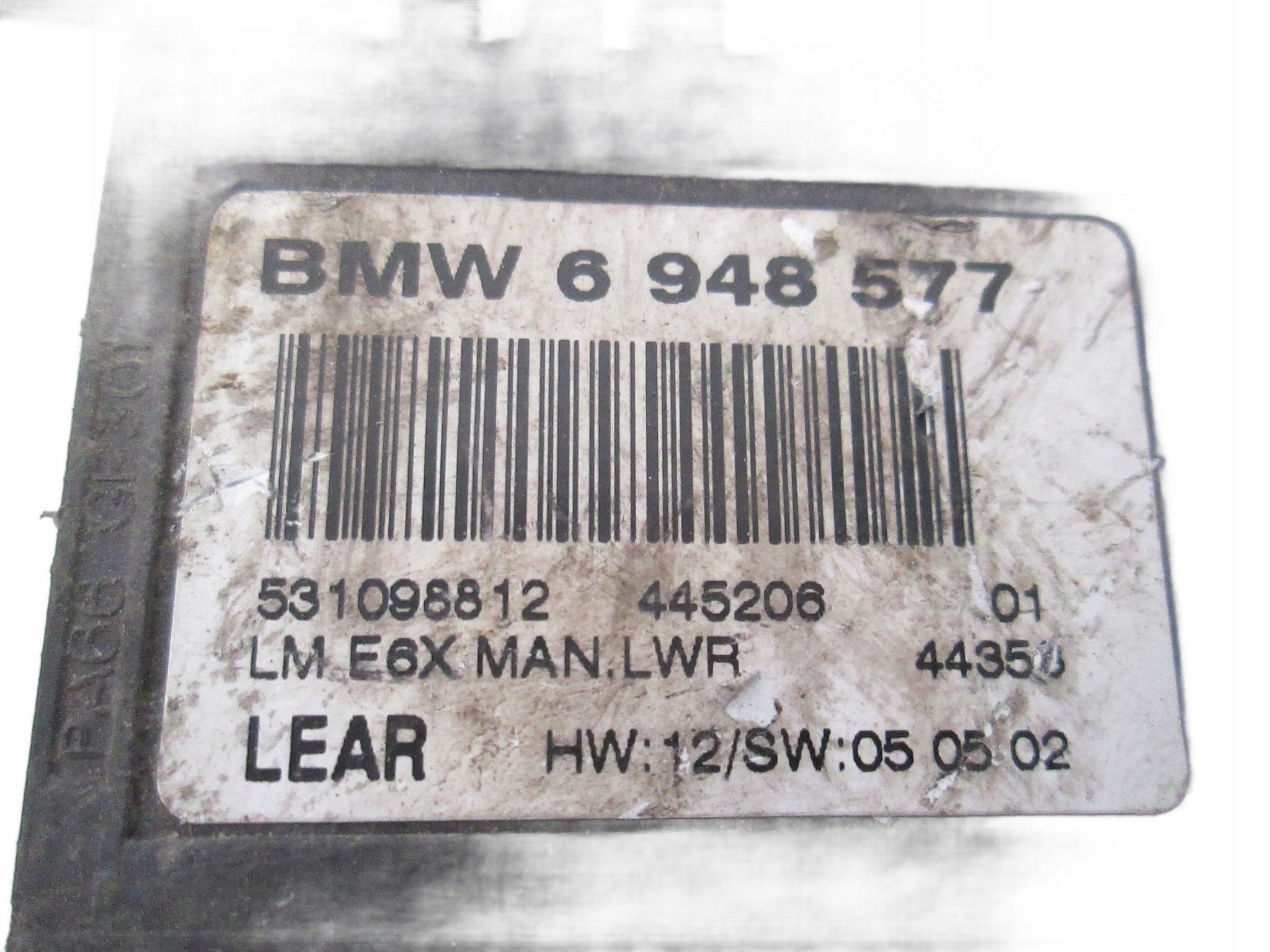 BMW E60 E61 modulo luci Centralina