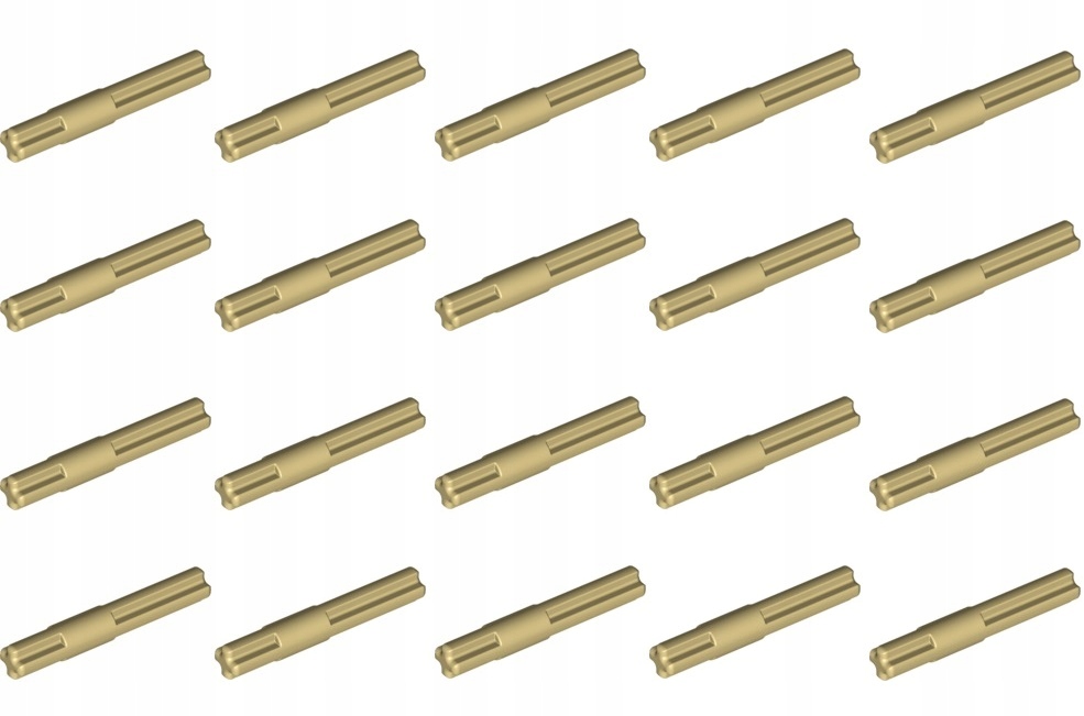 

Lego Technic Oś Ośka 4 stop tan 99008 20 szt