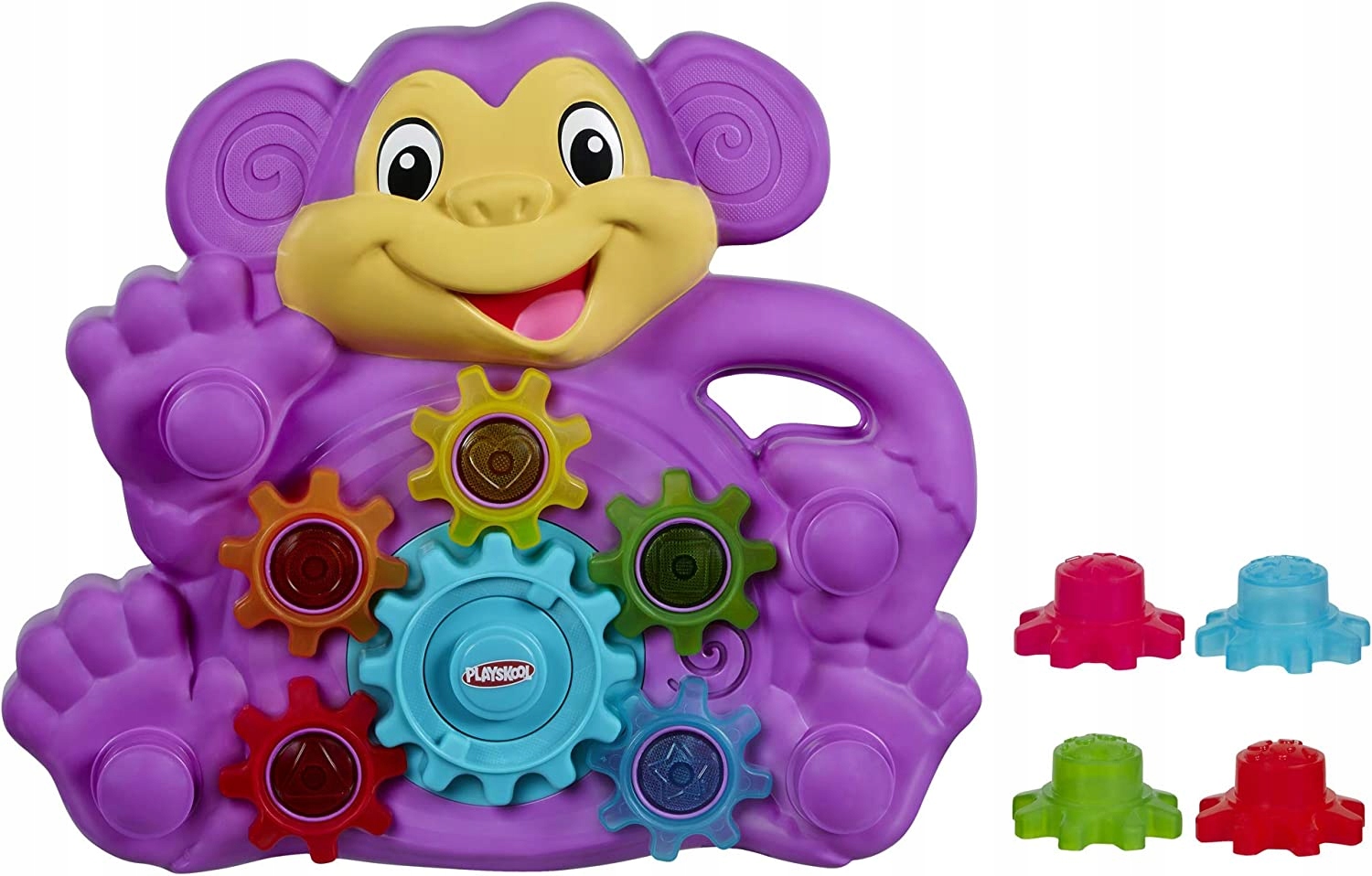 Playskool Małpka Stack 'n' Spin Monkey EKO Materiał inny
