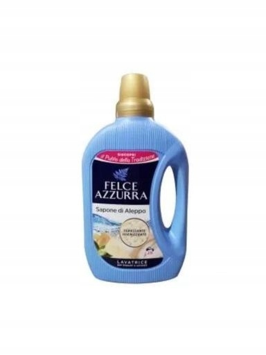 2x Felce Azzurra tekutý prací prostředek Aleppo Soap 1,595 L