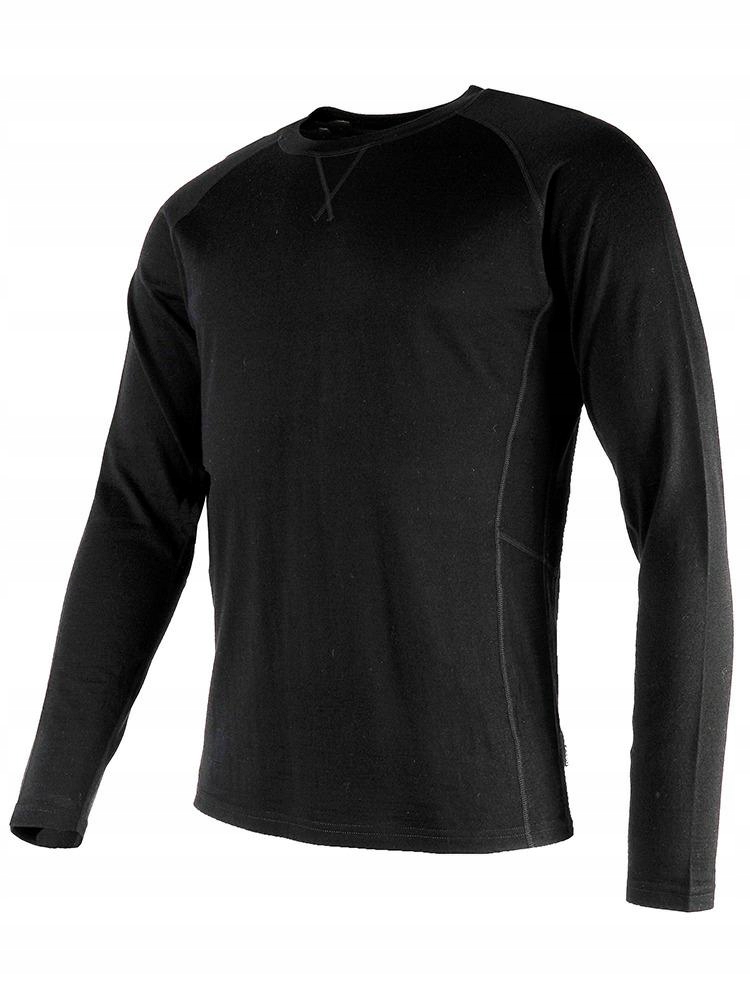 Mikina Rukka Wool-R Merino XXL Čierna (990)