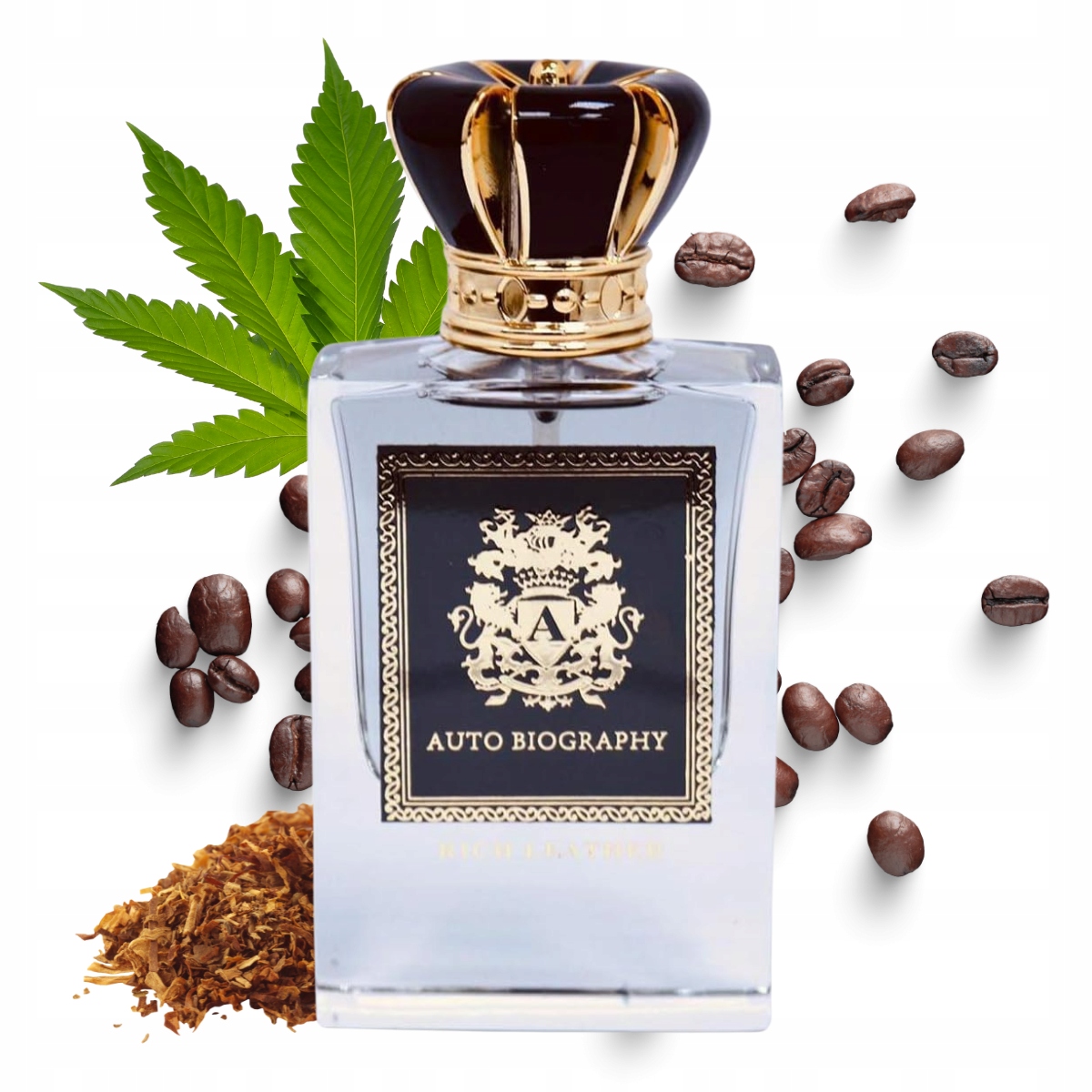 Arabské parfémy kožené parfémy Paris Corner Autobiography Rich Leather Edp 50 ml