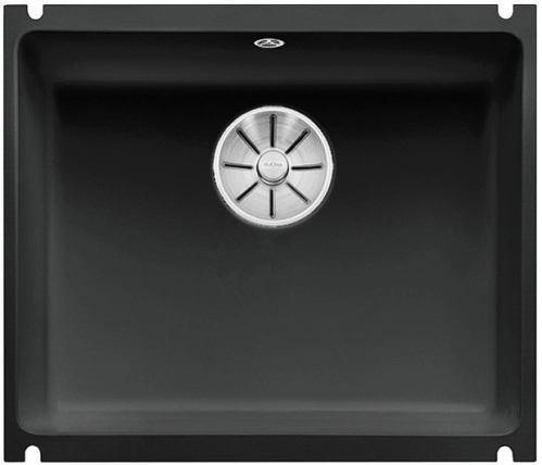 Zlew Blanco Subline 500-U ceramika czarny 523740