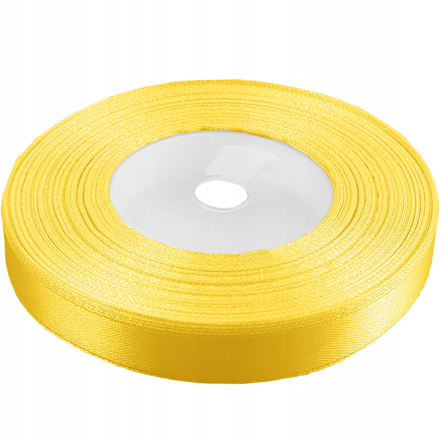 

Wstążki wstążka tasiemka satynowa żółta 12mm 32mb