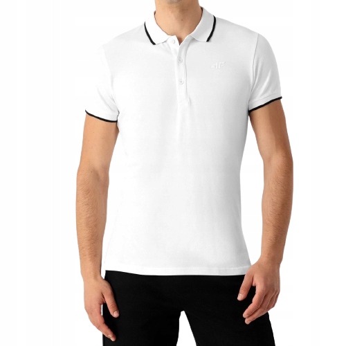 

4F Nowa Męska Koszulka Polo T-shirt TSM357-10S 3XL