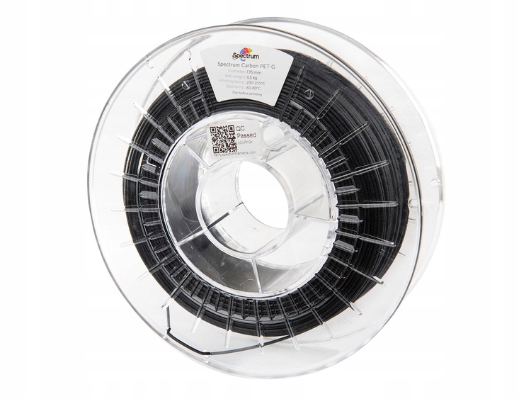 Filament Petg Carbon 1,75 mm 0,5 kg