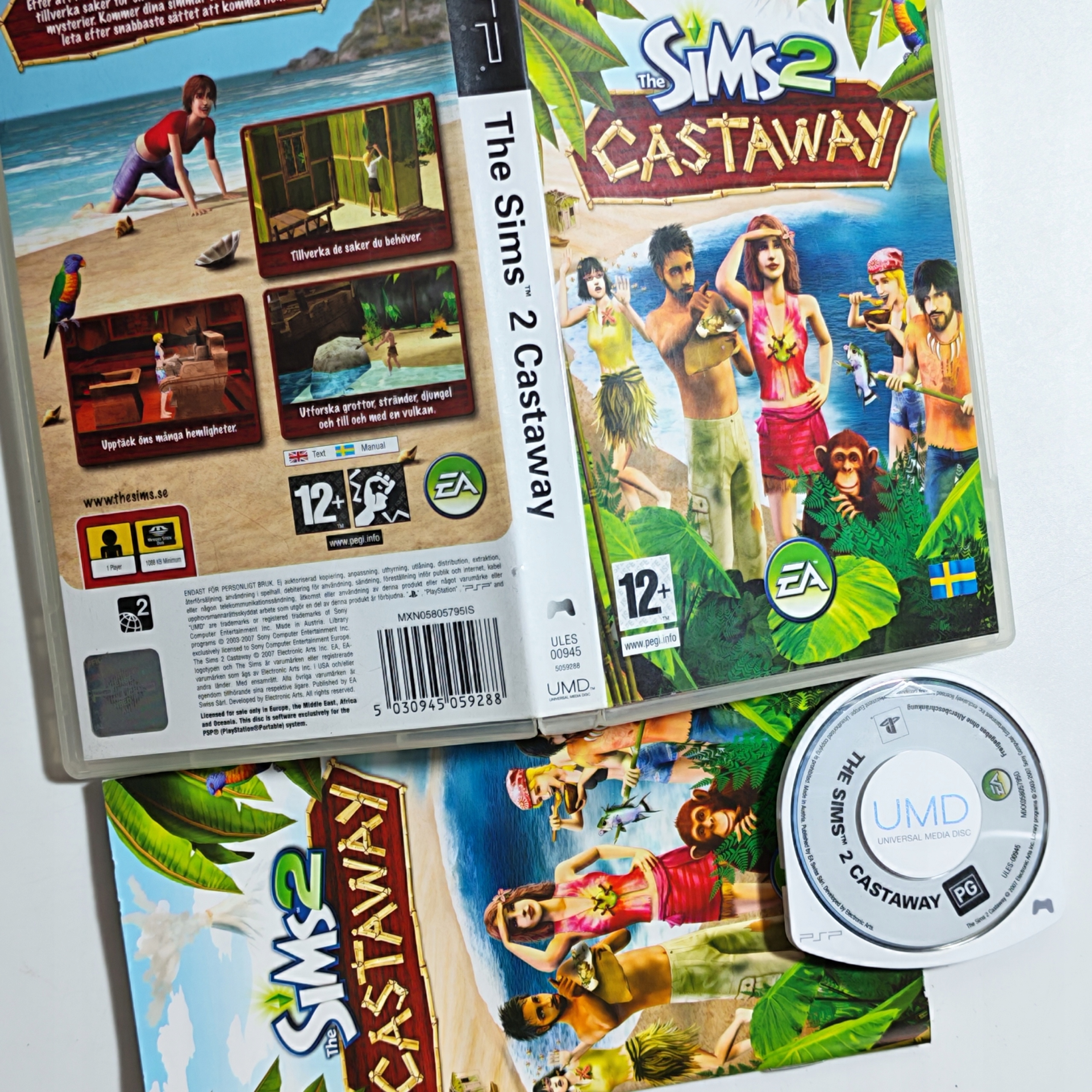 Gra PSP - The Sims 2: Bezludna wyspa