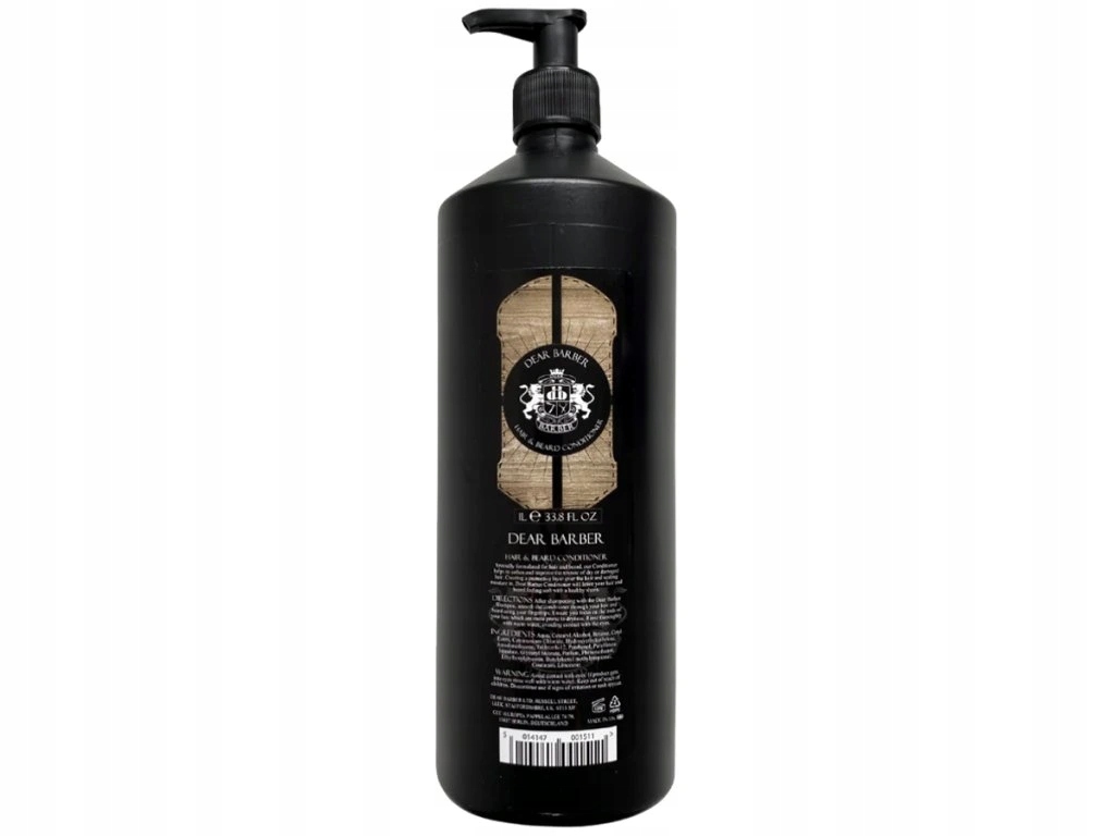 Kondicionér na vlasy a vousy Dear Barber Conditioner 1000 ml