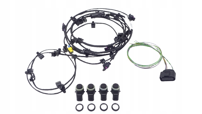 ПРОВОДКА БАМПЕРА ПЕРЕД 4 ПАРКТРОНІК AUDI Q7m0971095al