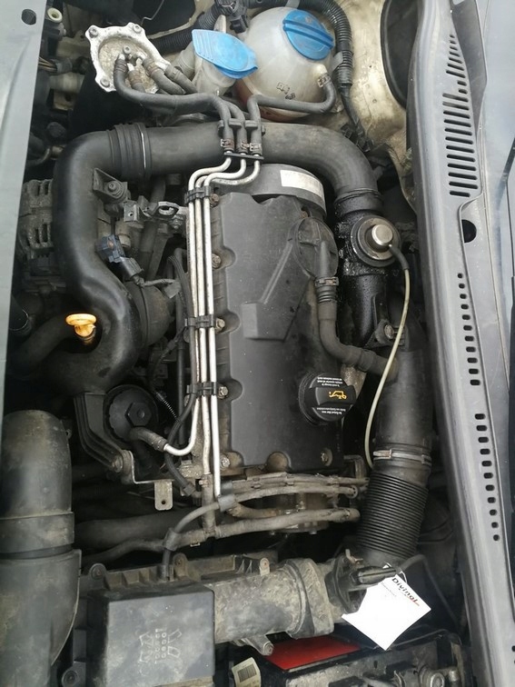 A6510108512 - Двигатель CADDY GOLF OCTAVIA A3 1.9 TDI 105KM BJB 07R