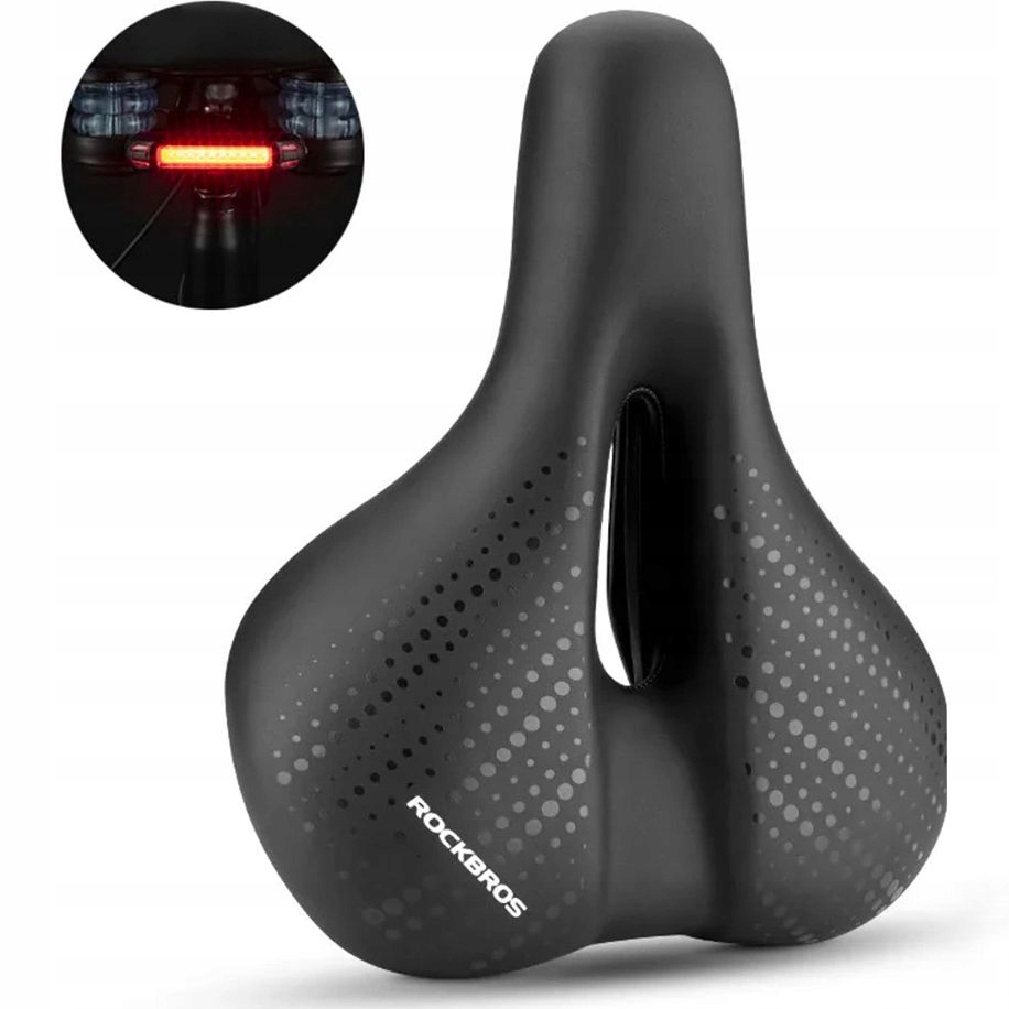 siodełko na rower Rockbros, siodełko rowerowe z amortyzacją