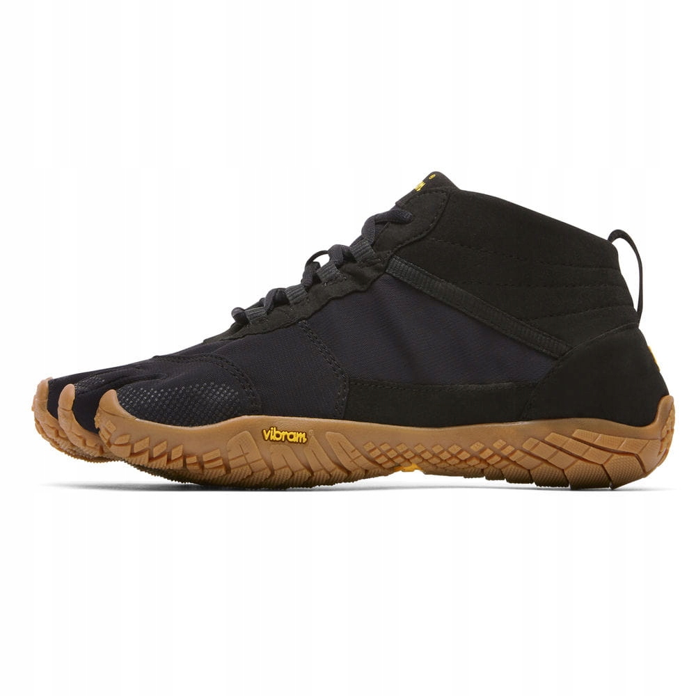Dámská barefootová treková obuv s prsty V-trek Women's černá/gumová 39