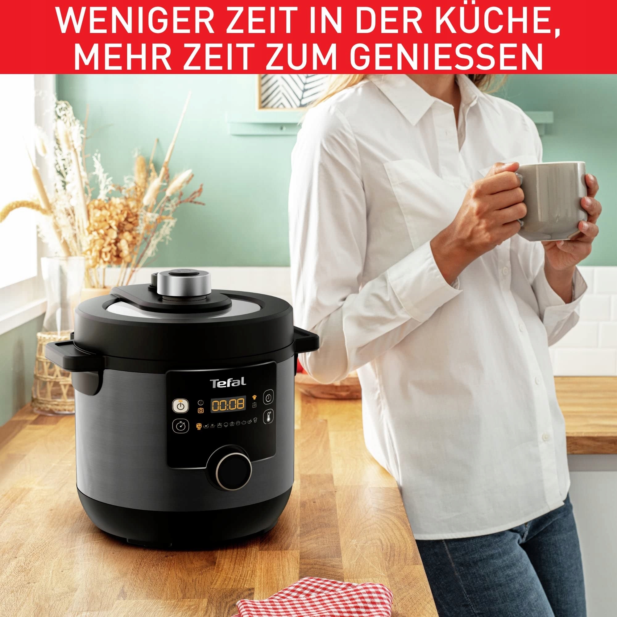 Tefal CY7788 Turbo Cuisine & Fry wielofunkcyjny szybkowar i frytkownica — miniatura 8