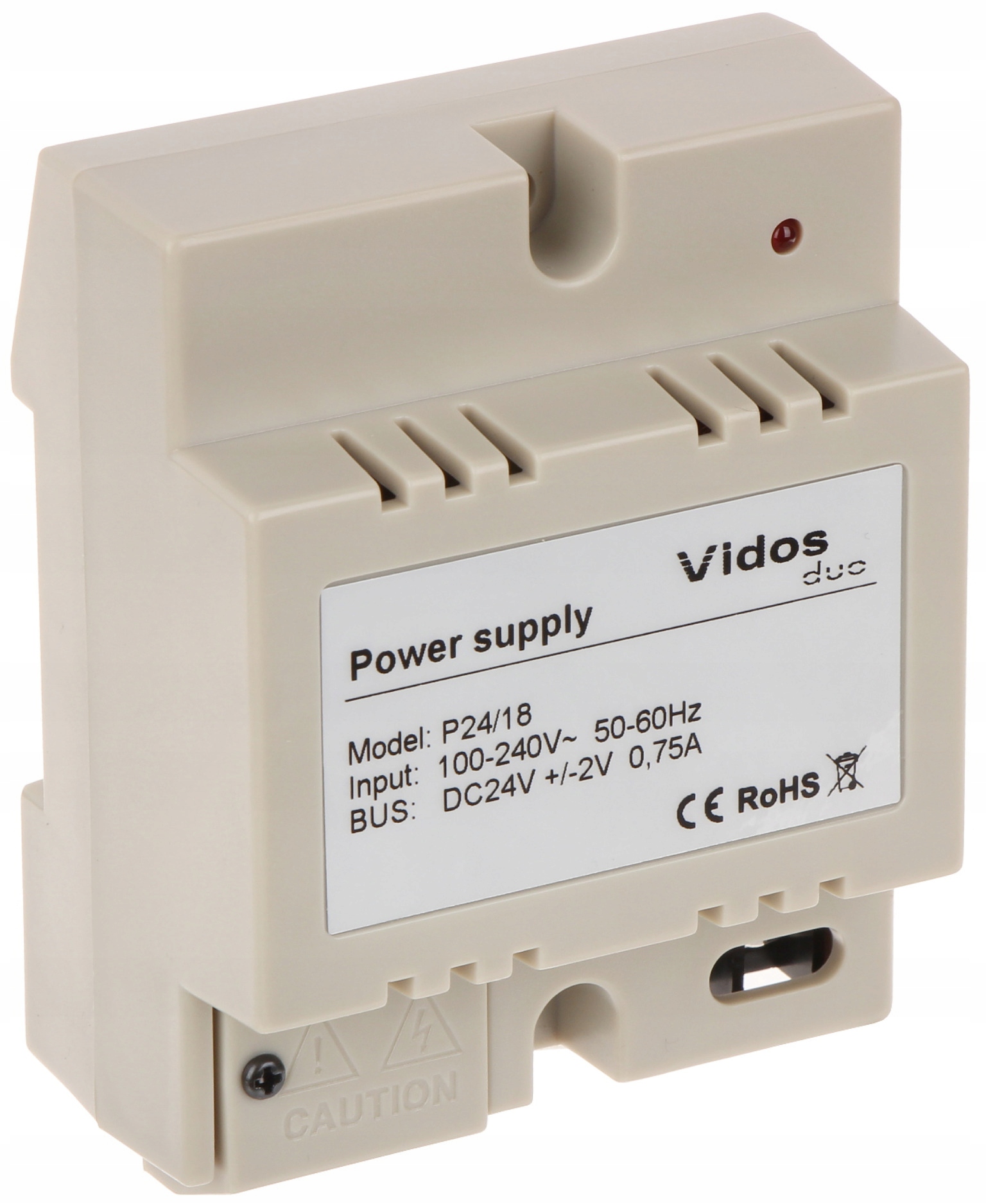 Impulsní napájecí zdroj P24/18 24V 0.75A Vidos