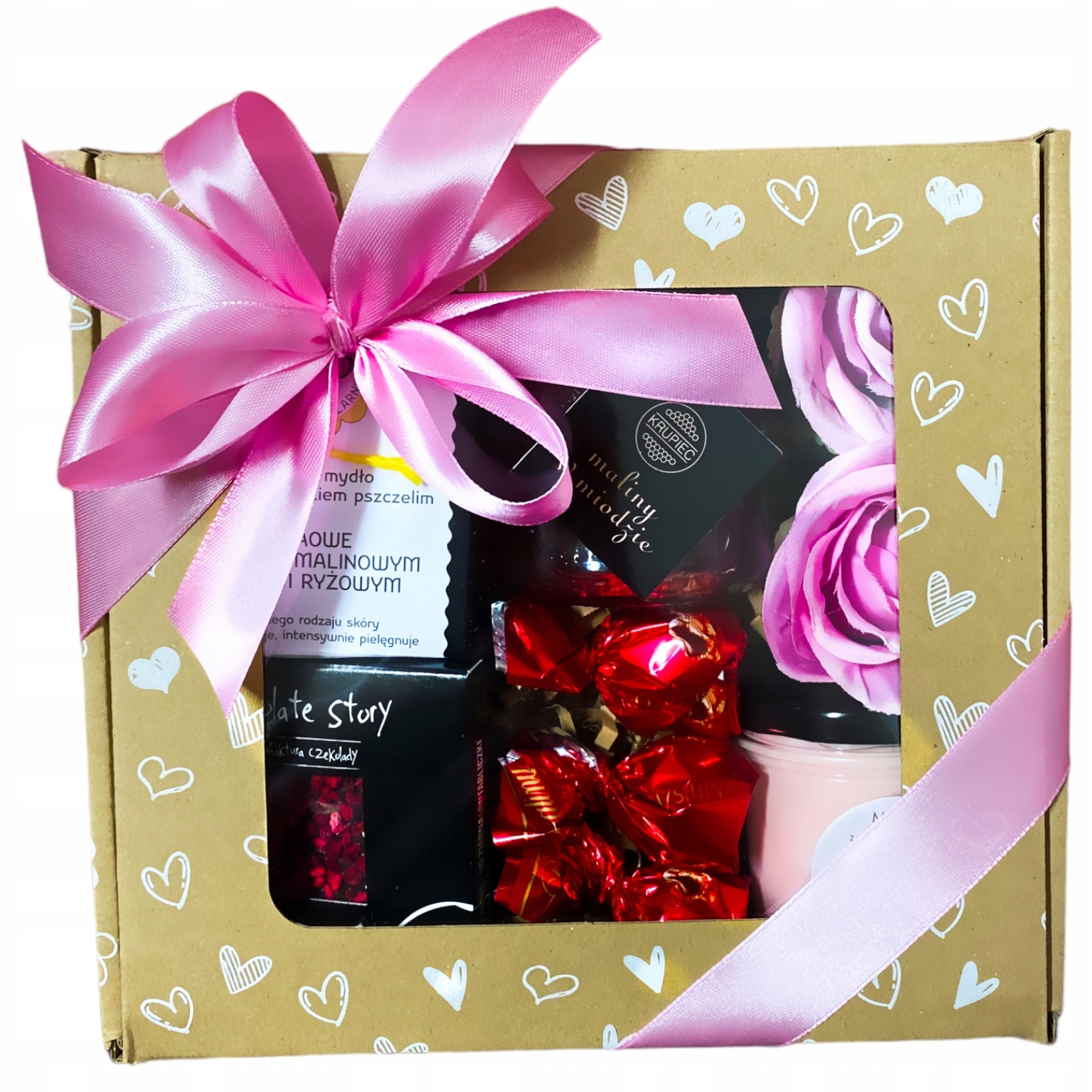 Zestaw prezentowy na Urodziny Dzień Babci Matki Rocznica