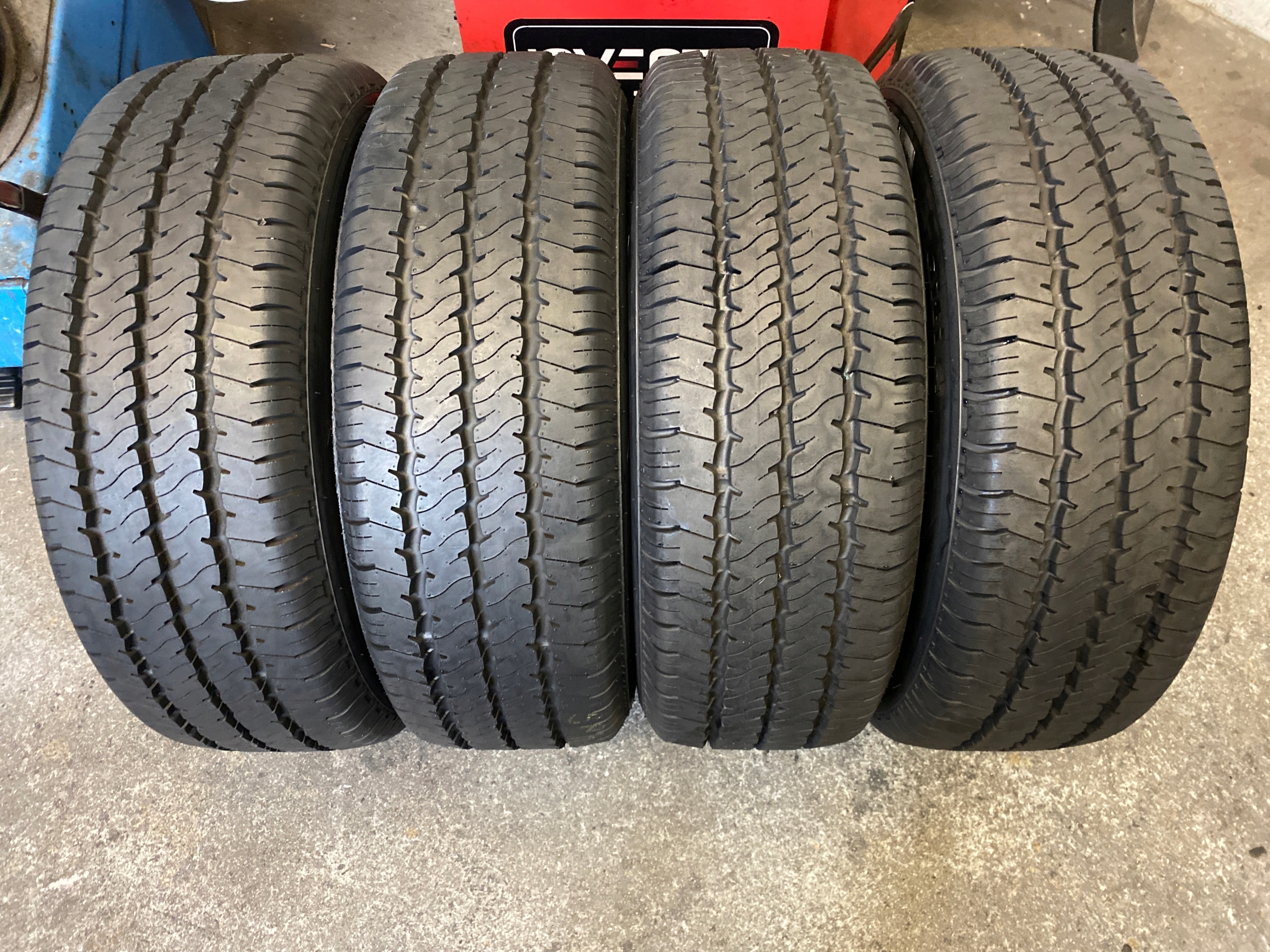 4 tyres summer 215/65R16C Giti GitiVan 600 DEMO as new 9mm 2024r