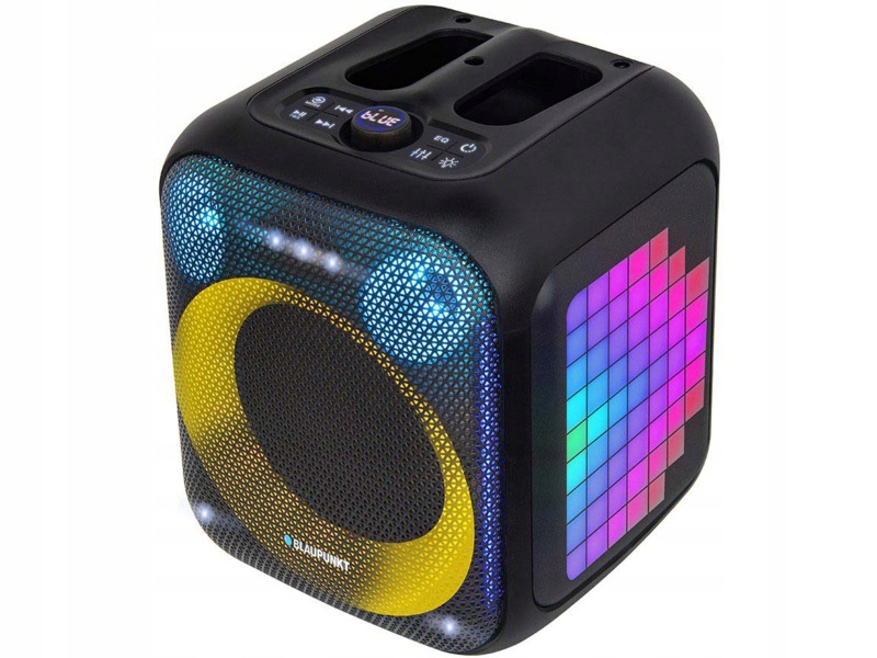 Power Audio Blaupunkt PB6LED 120W, Mikrofon w zestawie, Wejście Usb
