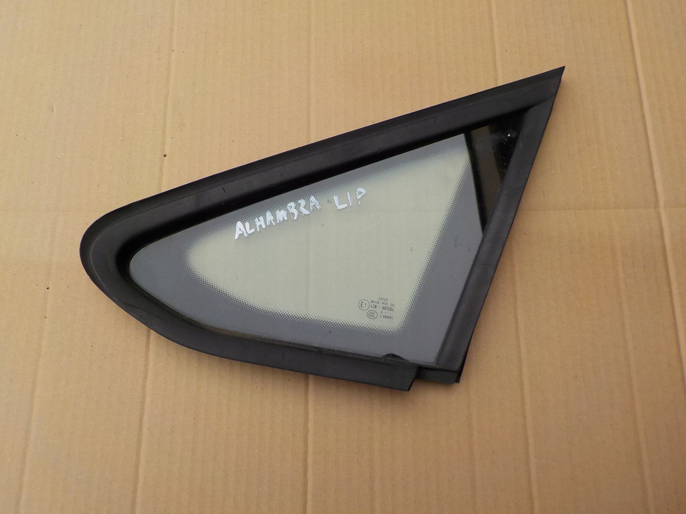 window left front seat alhambra II 2010r