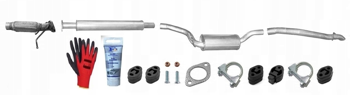 Volvo V50 2.0 TDi 96-100kW (2003-9/2010) sada tlumičů výfuku bonus