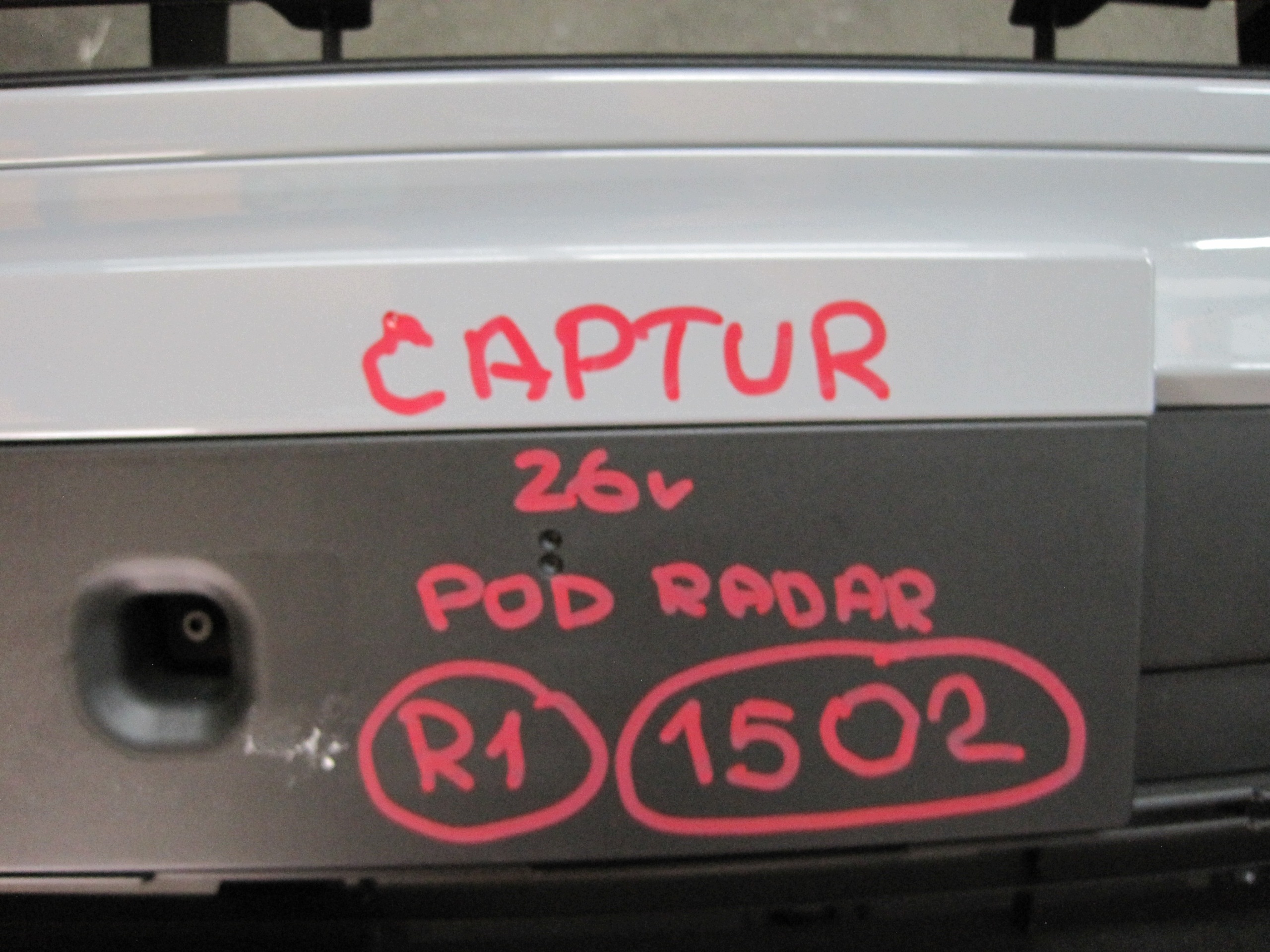 bumper RENAULT CAPTUR II LIFT front front