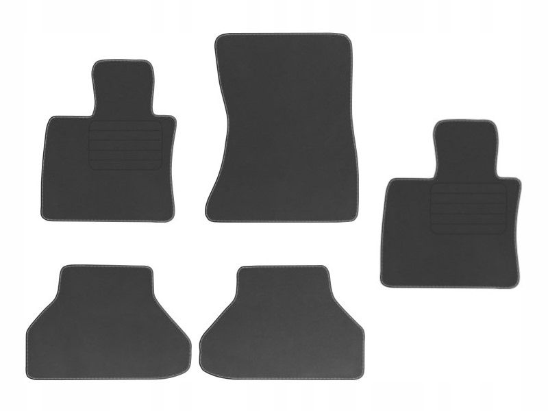 Bmw X6 E71 2007 – 2014 velurové koberce Grafit Std 4+1