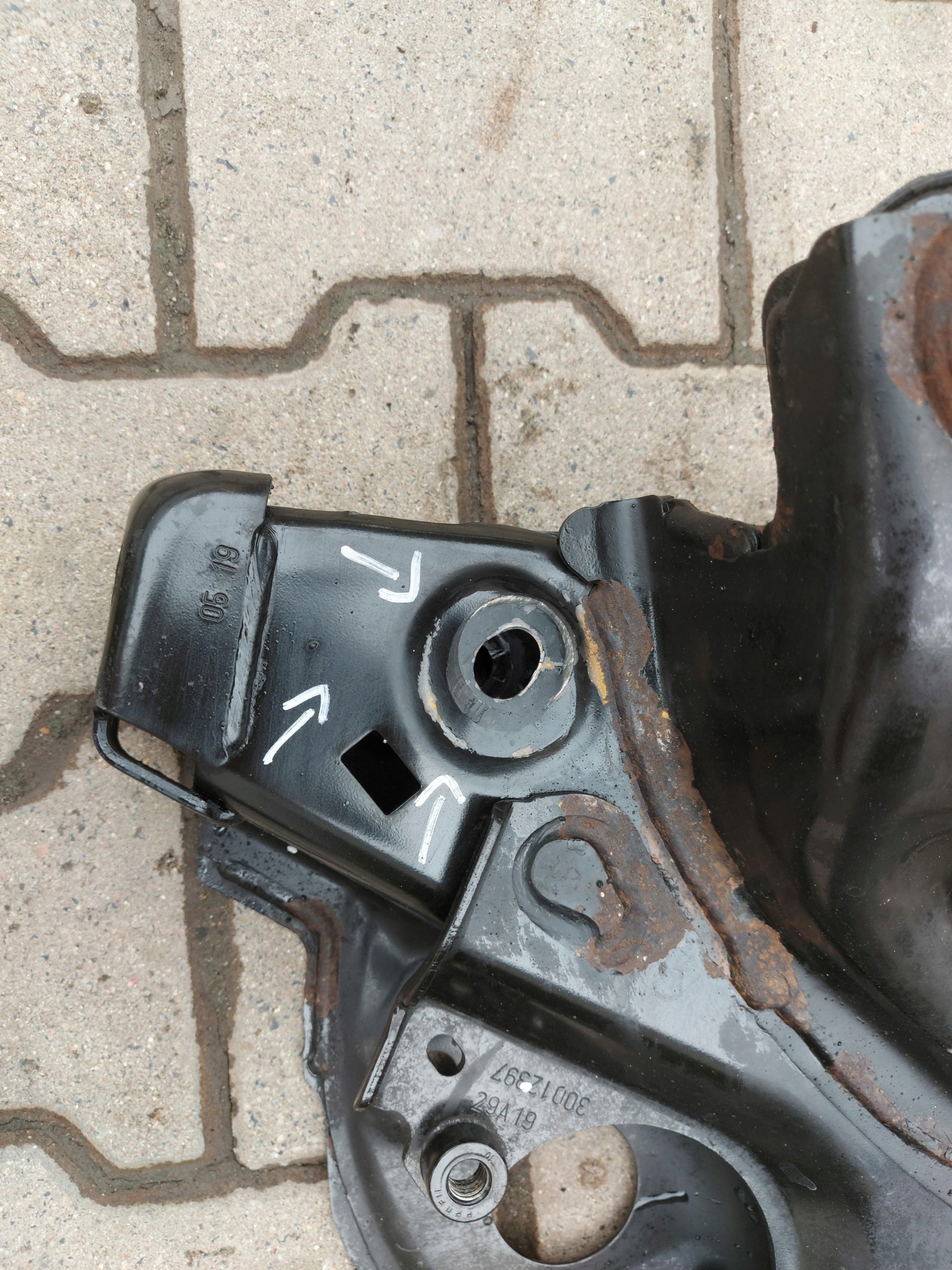 Toyota Proace 2019 2.0 e-HDI axle beam subframe springing sider