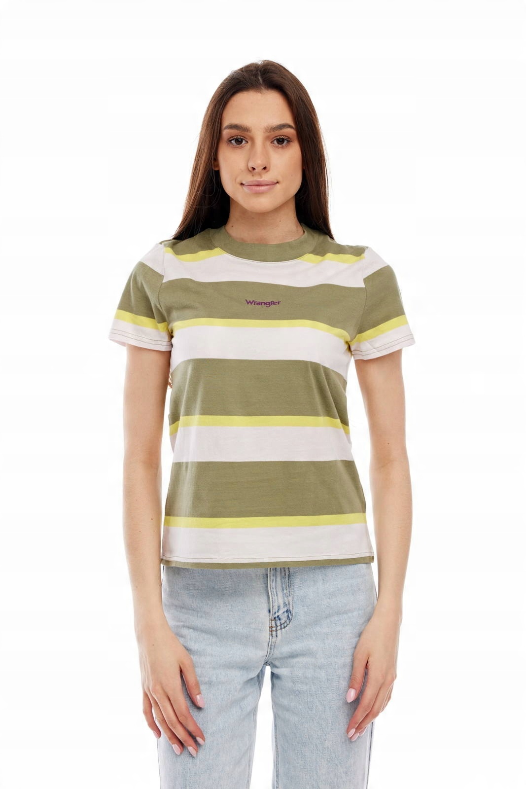 

Wrangler High Rib Tee Oil Green W7N9GHG19 XXL