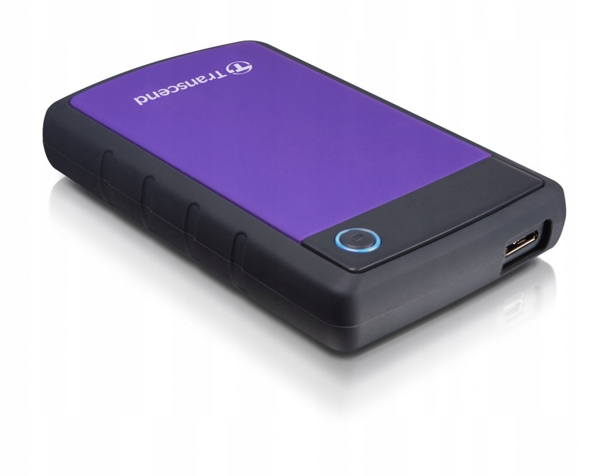 Transcend 2TB StoreJet 25H3P Slim, 2.5”, Usb 3.0 (3.1 Gen 1) Externí Anti-S