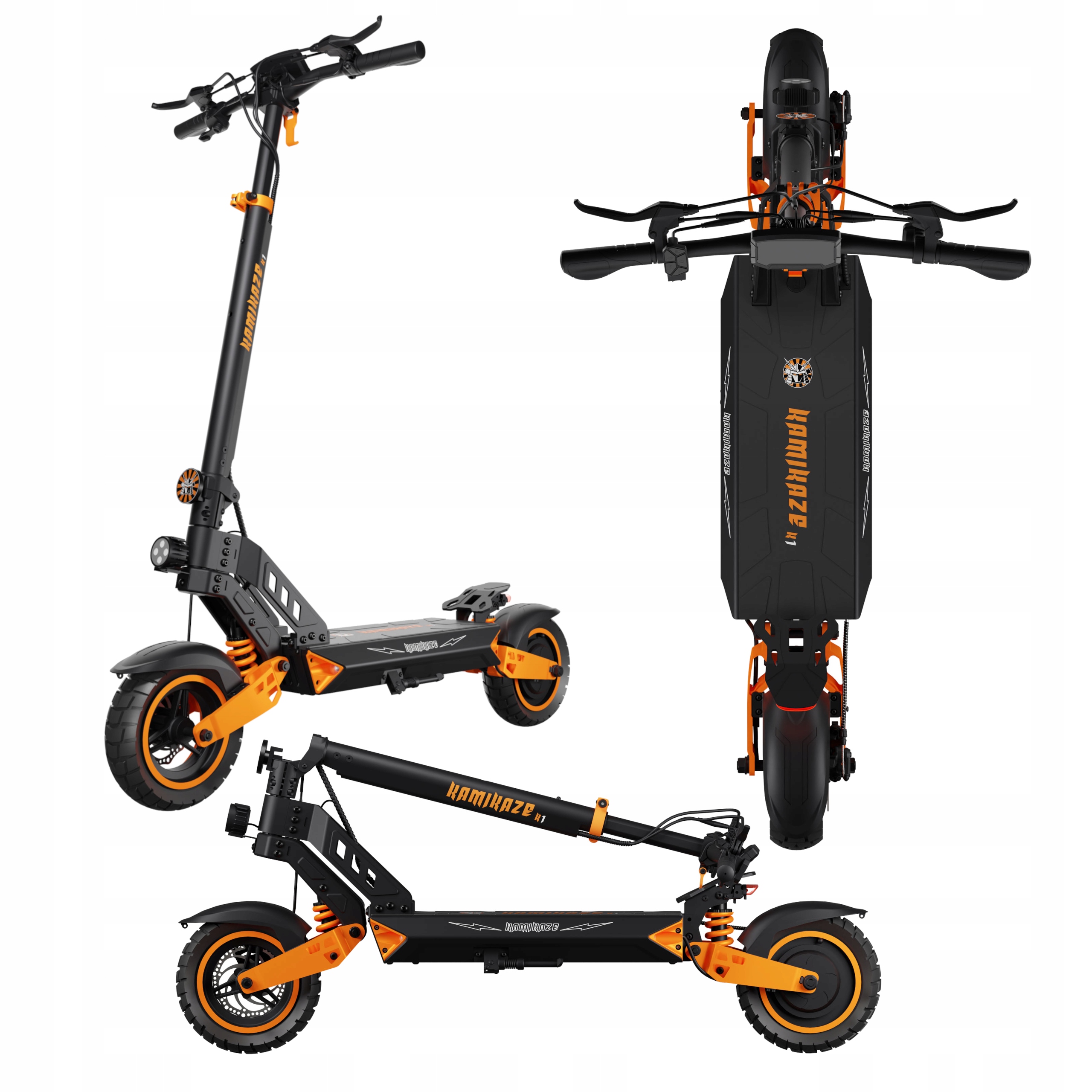 Hulajnoga elektryczna 1000W moc Peak Kamikaze K1 2025 48V 15Ah zasięg 60km