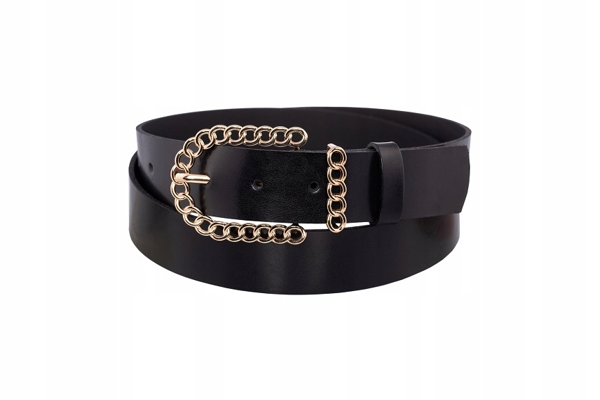 

Pasek skórzany damski do spodni skóra naturalna100