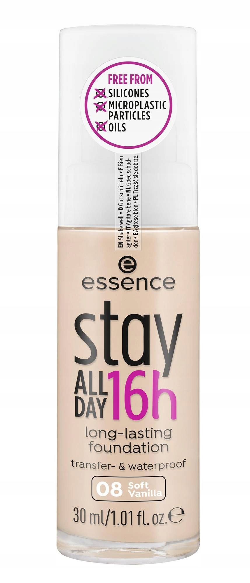 

Essence Stay All Day Wodoodporny podkład 08