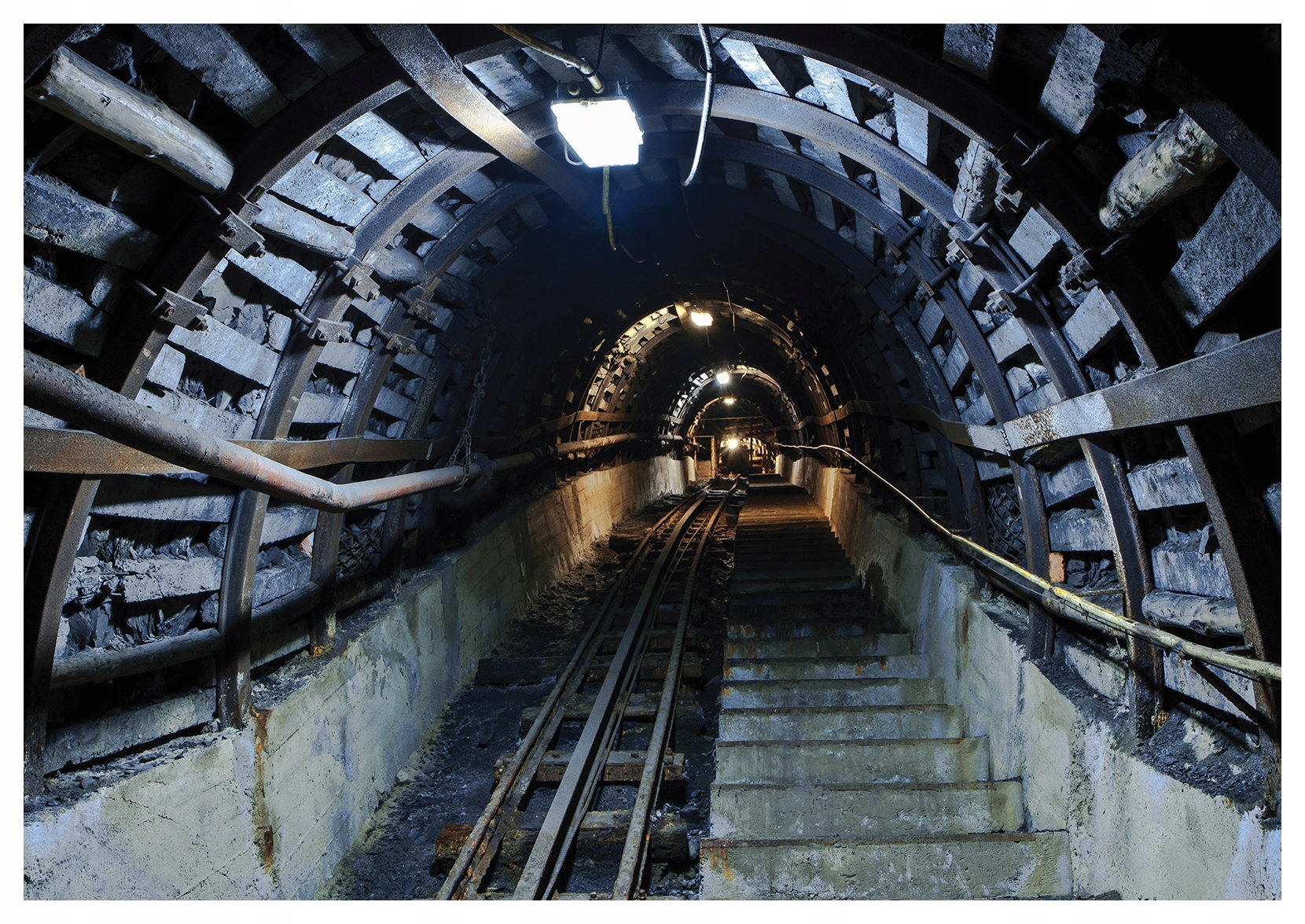 Fototapeta Baňa Tunel Loft Industriálny štýl hĺbka 312x219 lepidlo
