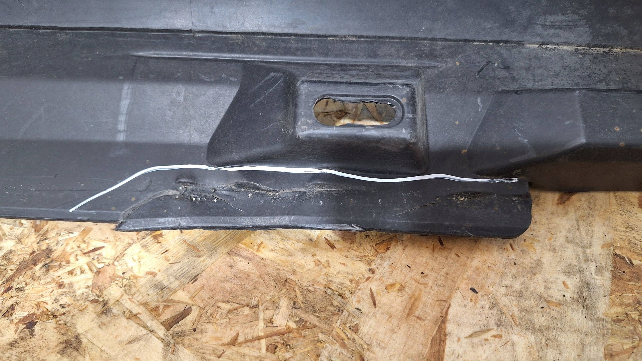 cap threshold moulding threshold left VW PASSAT B6 05- 3C0853855B