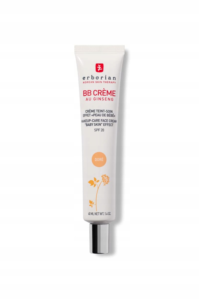 Krem odmładzająco-modelujący do twarzy Erborian 20 Spf na dzień 40 ml