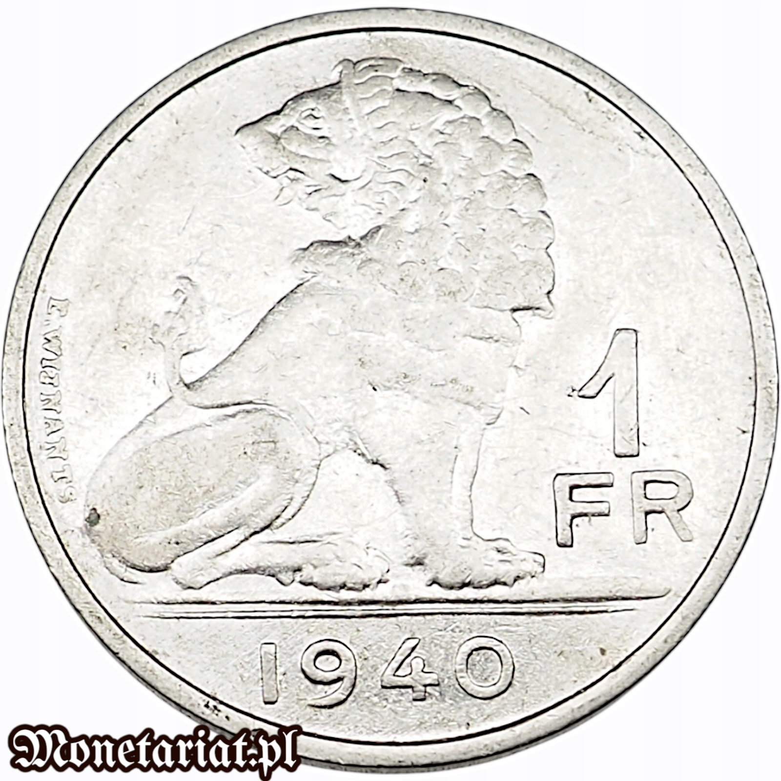 1 FRANK 1940 BELGIE - BELGIA