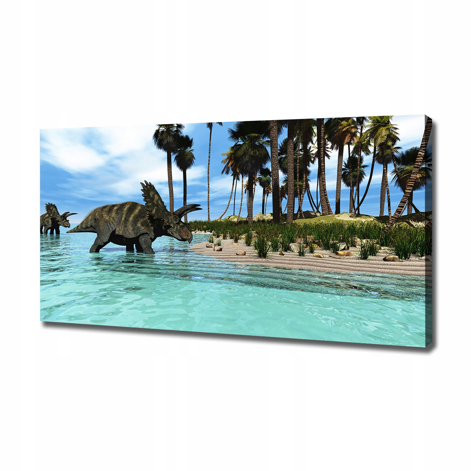 

Foto obraz canvas na ścianę Dinozaury 120x60 cm