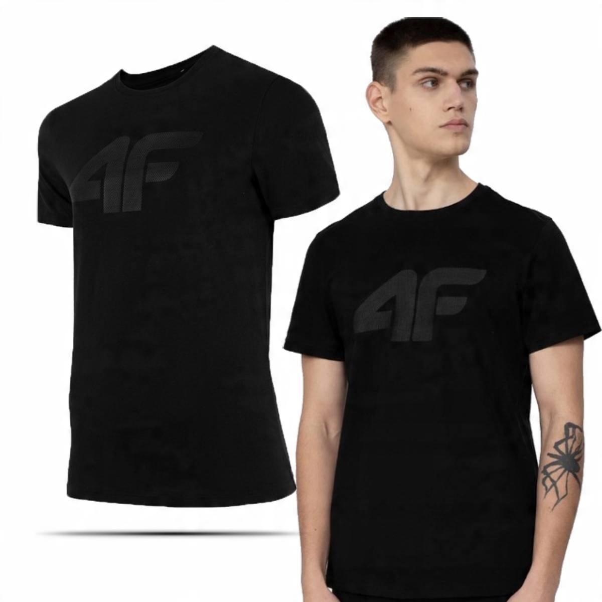 

T-shirt Męski 4F Koszulka Podkoszulek Bawełniana