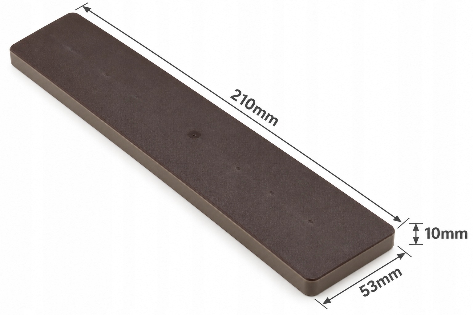 Podložky Pod Velké Zatížení 10 mm x 53 mm x 210 mm 100 kusů