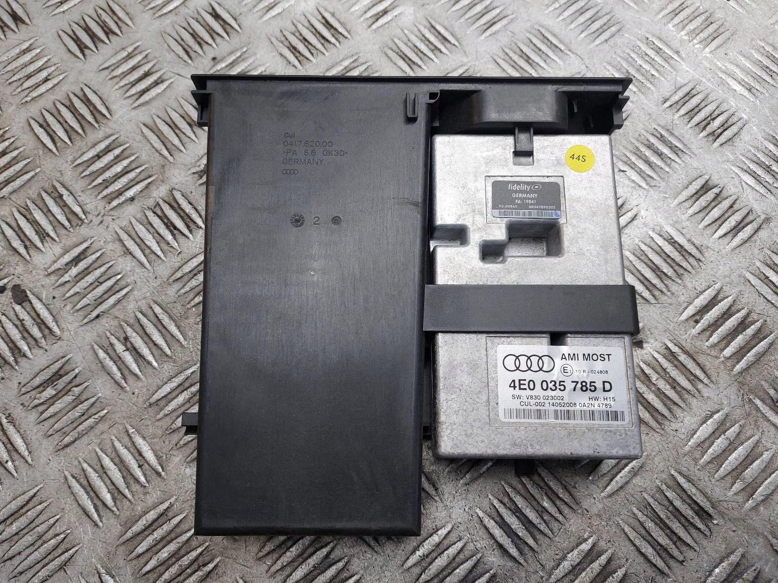 Module Unité de contrôle INTERFACE AUDIO AUDI A5 8T 4E0035785D