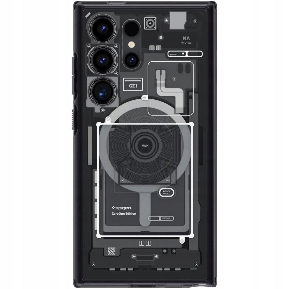 Pouzdro Spigen pro Galaxy S24 Ultra, obal, kryt pro MagSafe, stylové