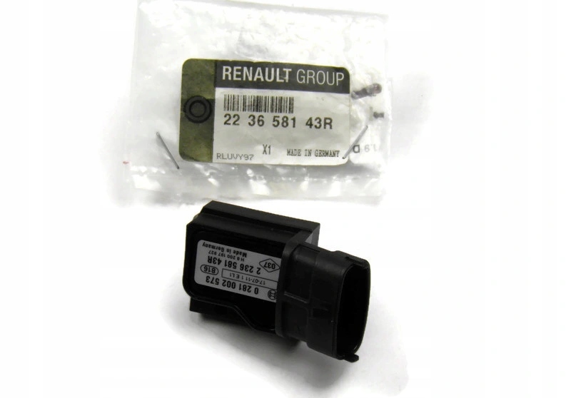 223658143R - ДАТЧИК ДАВЛЕНИЯ ВОЗДУХА RENAULT DCI 4 КОНТАКТА