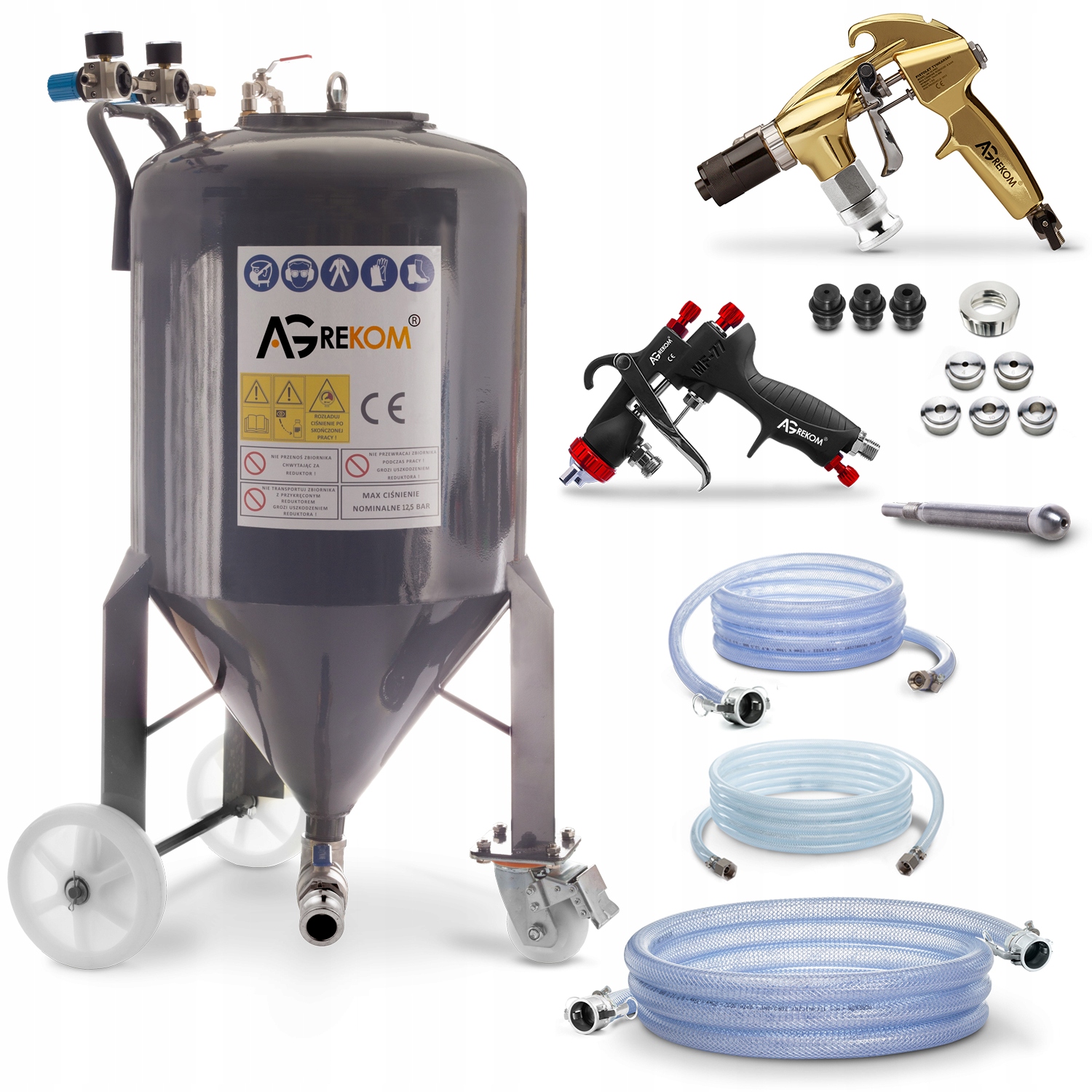 AGREGAT Z KOMPRESOREM DO MALOWANIA TYNKOWANIA OPRYSKÓW kompresor olejowy Moc (kW) 3 kW